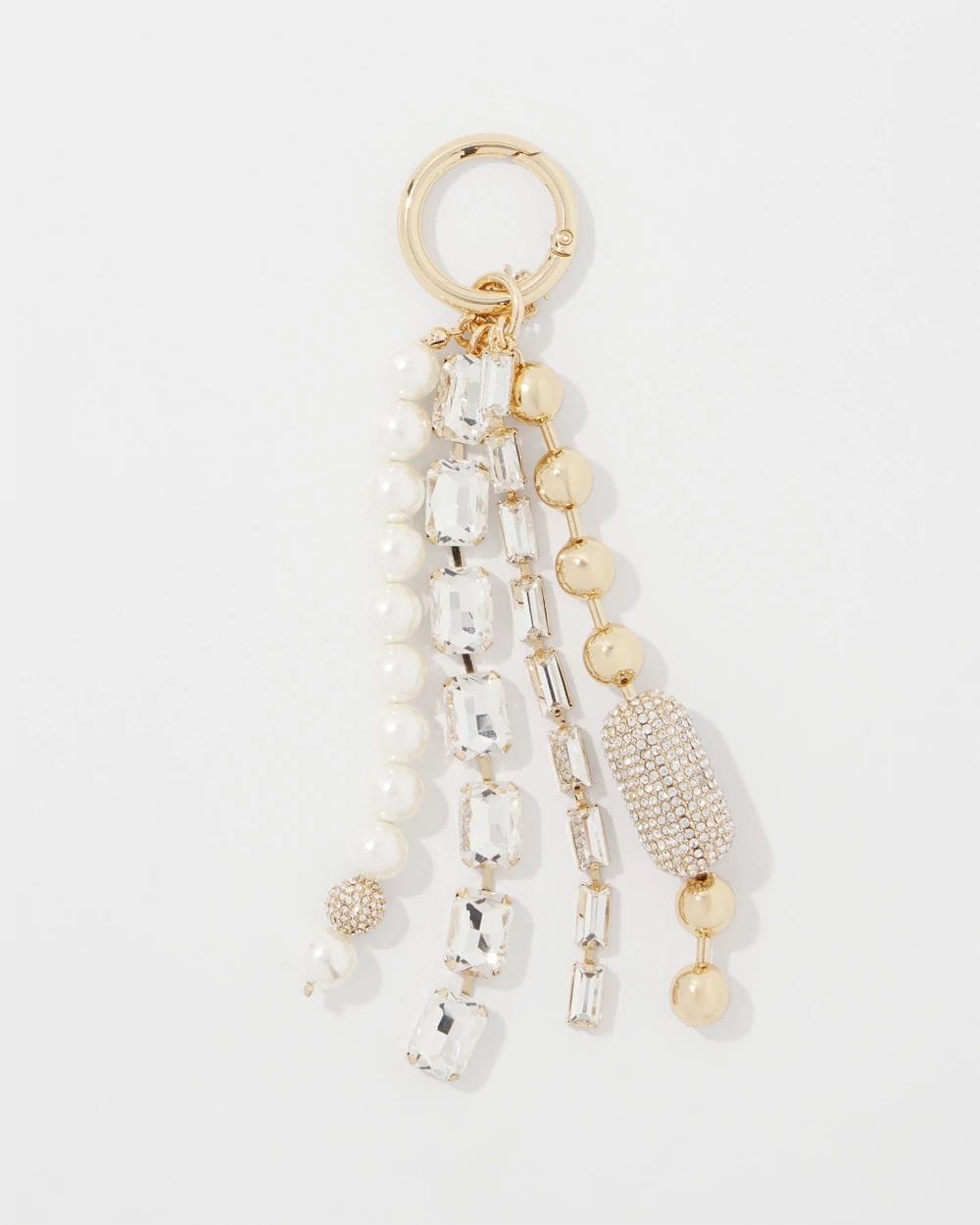 Mixed Metal Bag Charm