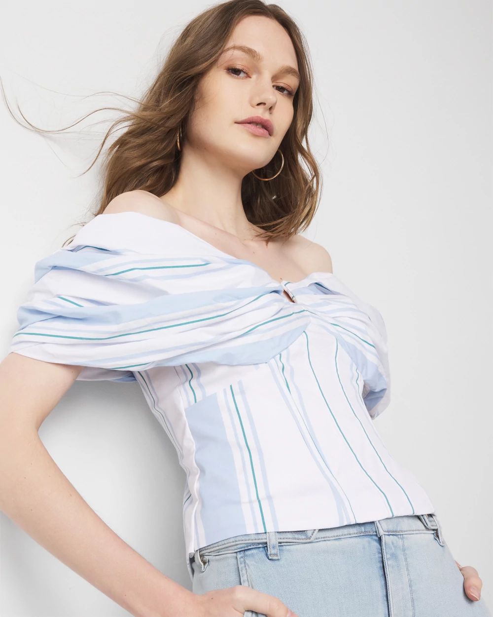 Drama Sleeve Bustier