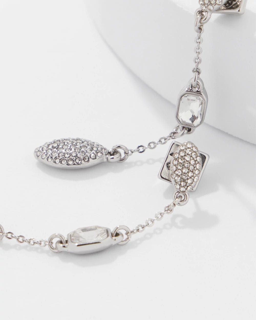 Pavé Linear Earrings