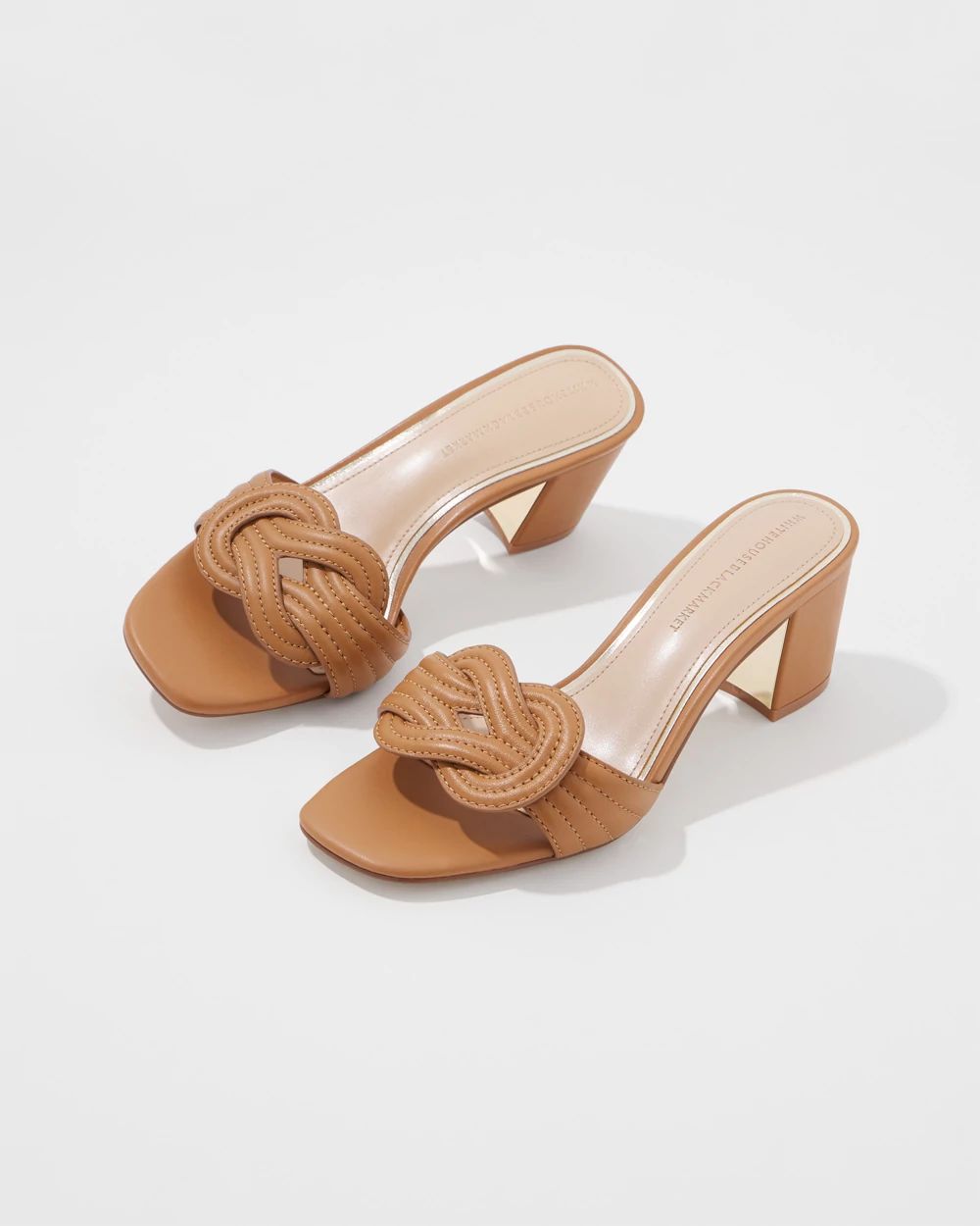 Interlock Leather Sandal