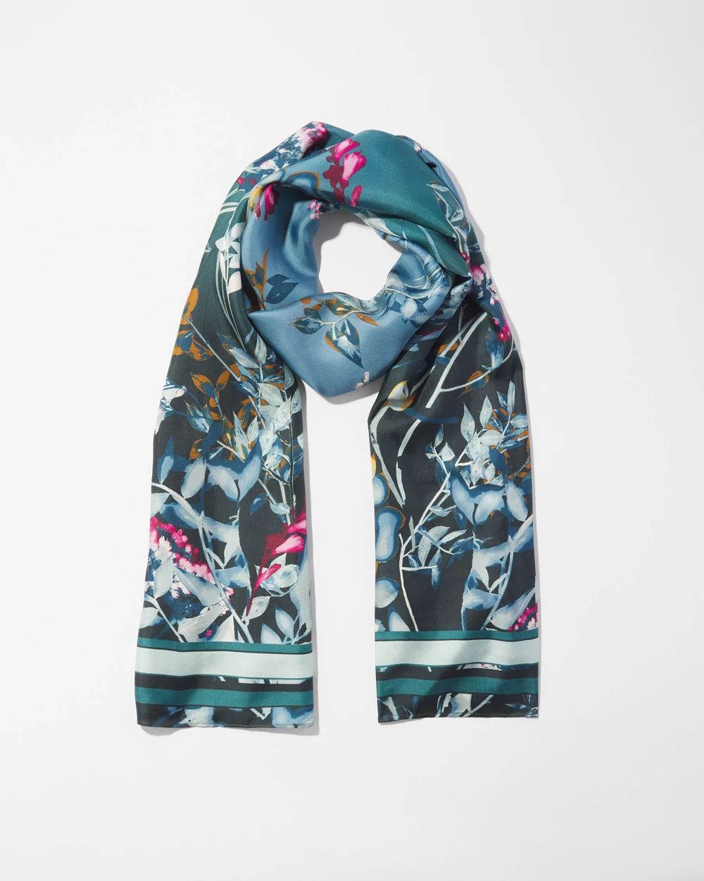 Oblong Satin Scarf