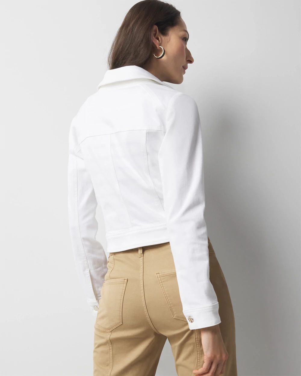 Cropped Denim Jacket