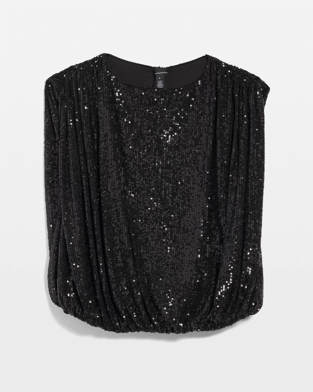 High Neck Embellished Top