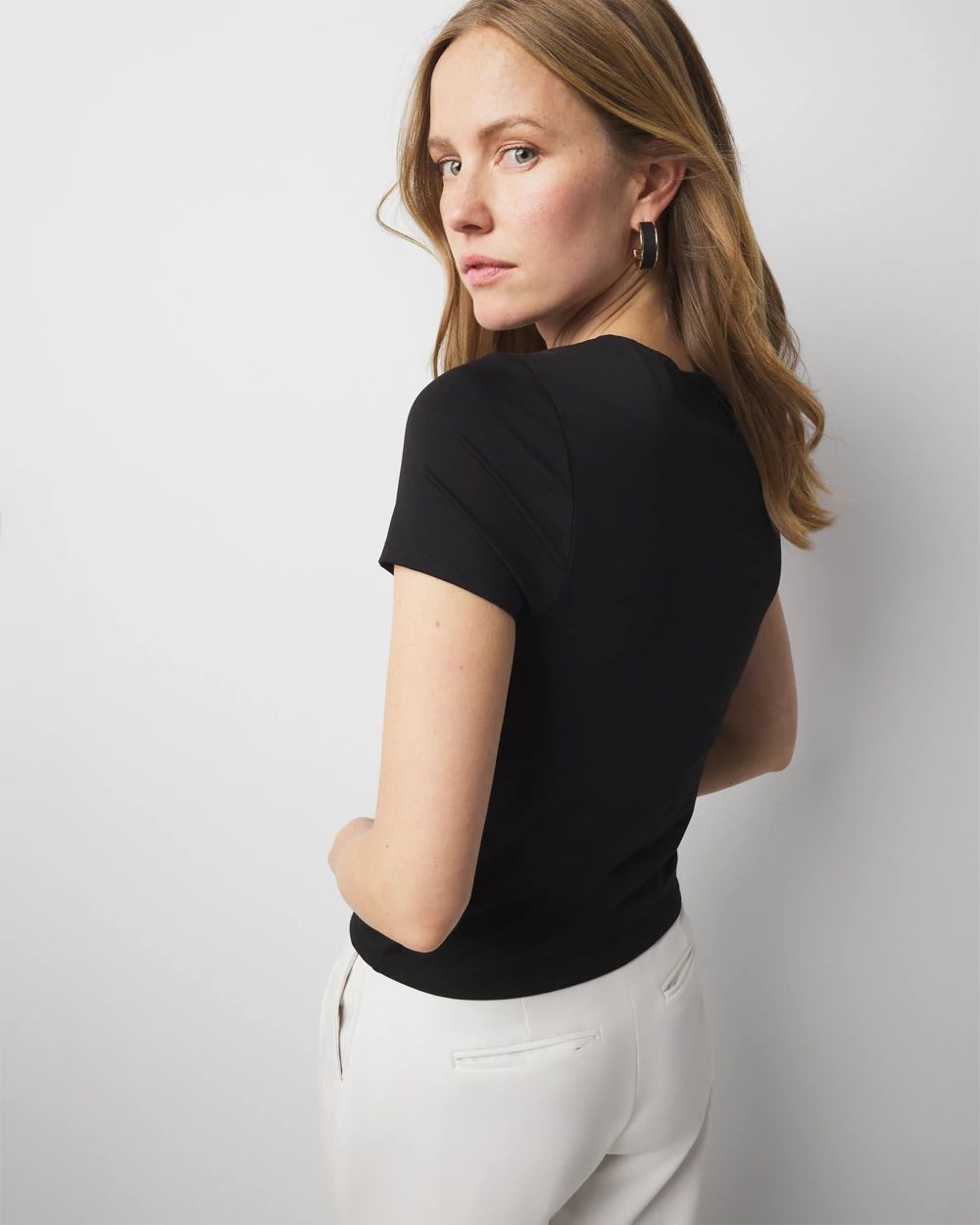 WHBMFORME™ All Ways Stretch Crewneck Tee