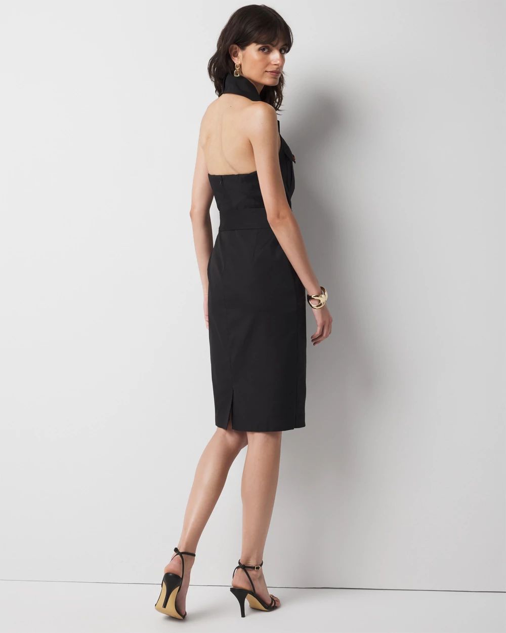 Trench Wrap Mini Dress