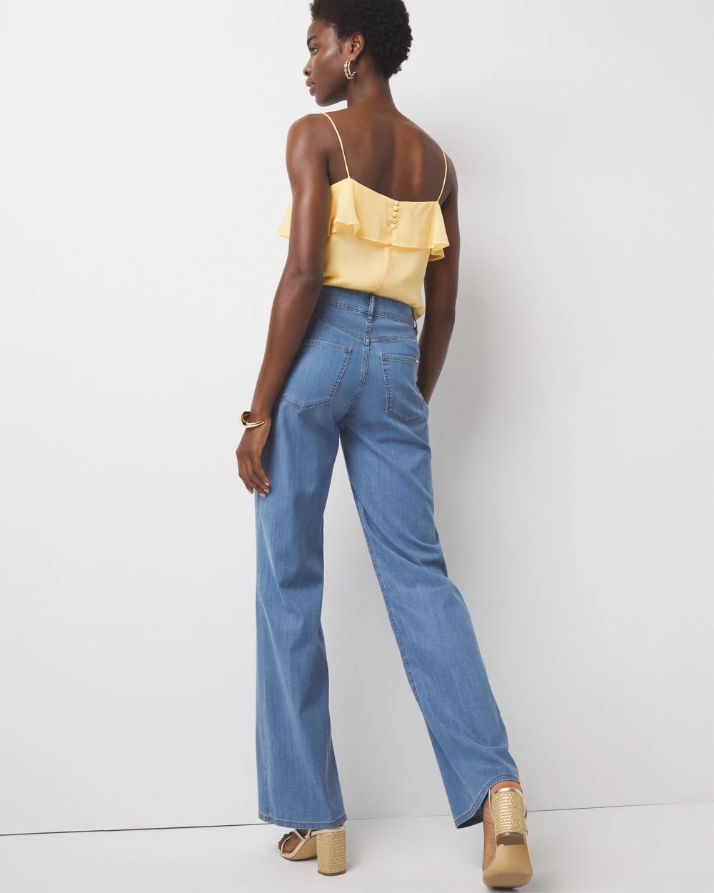 High-Rise Wide Leg Jean