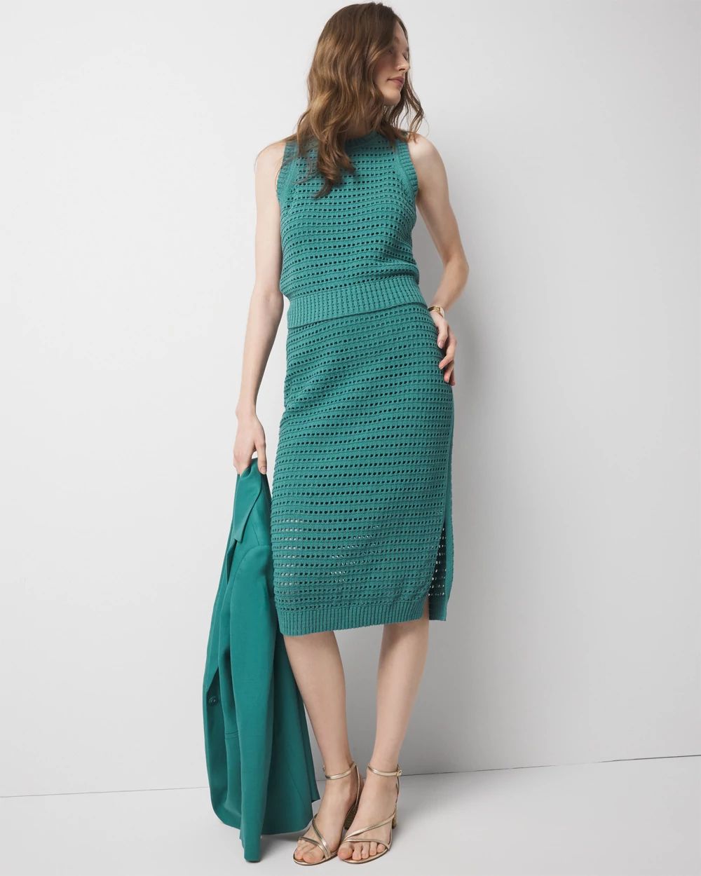 Crochet Pencil Skirt