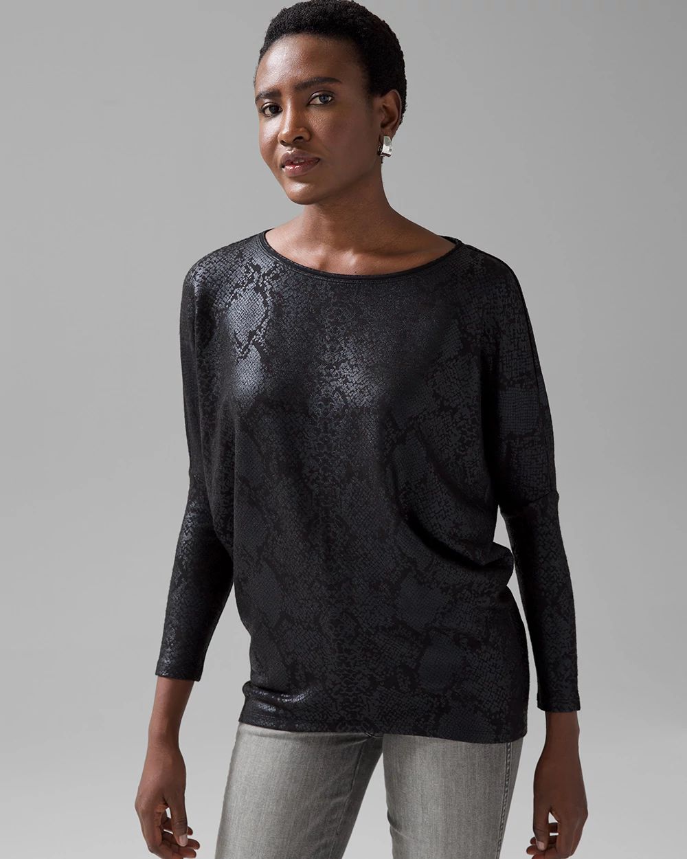 Cozy Knit Dolman Tunic