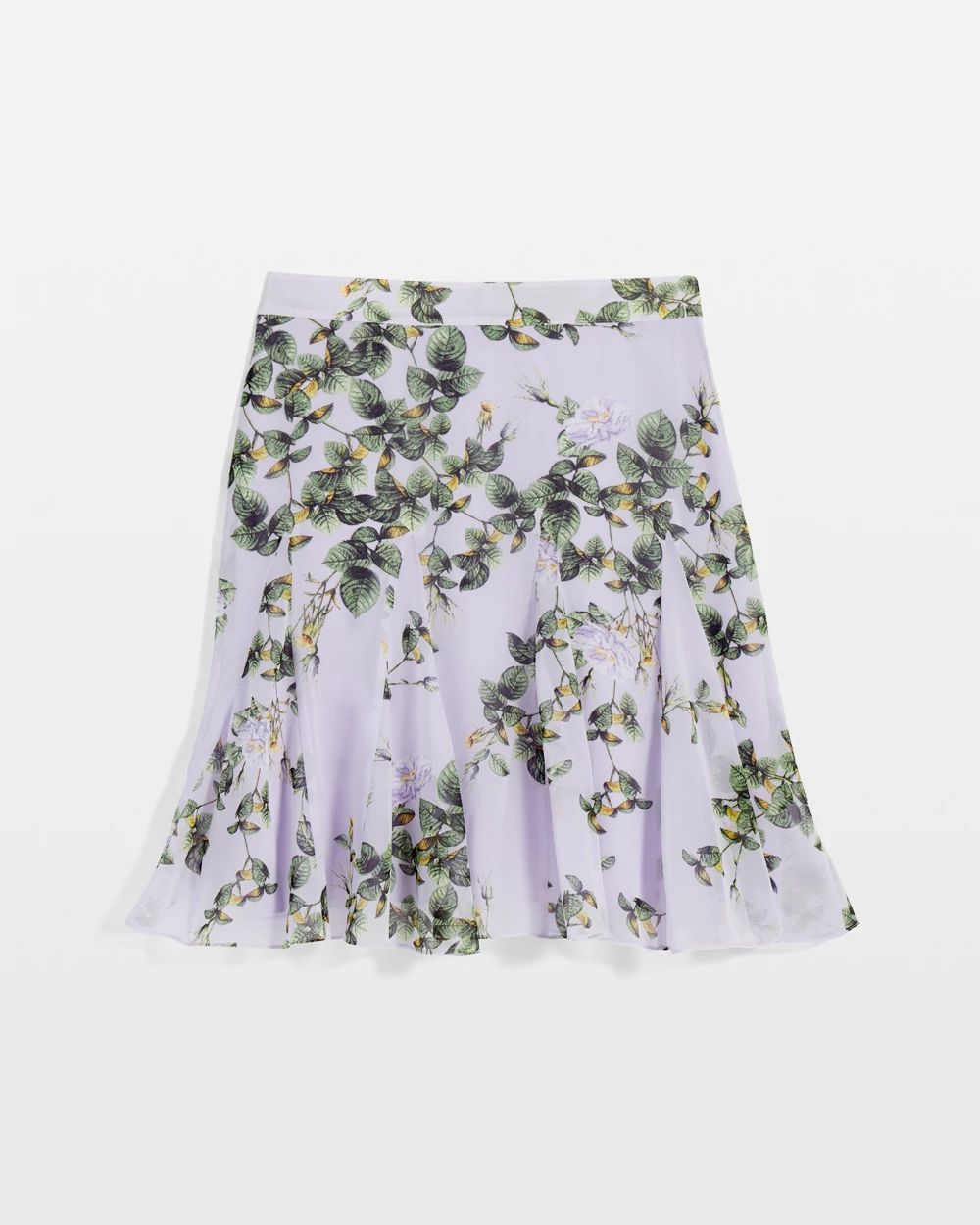 Floral Mini Skirt
