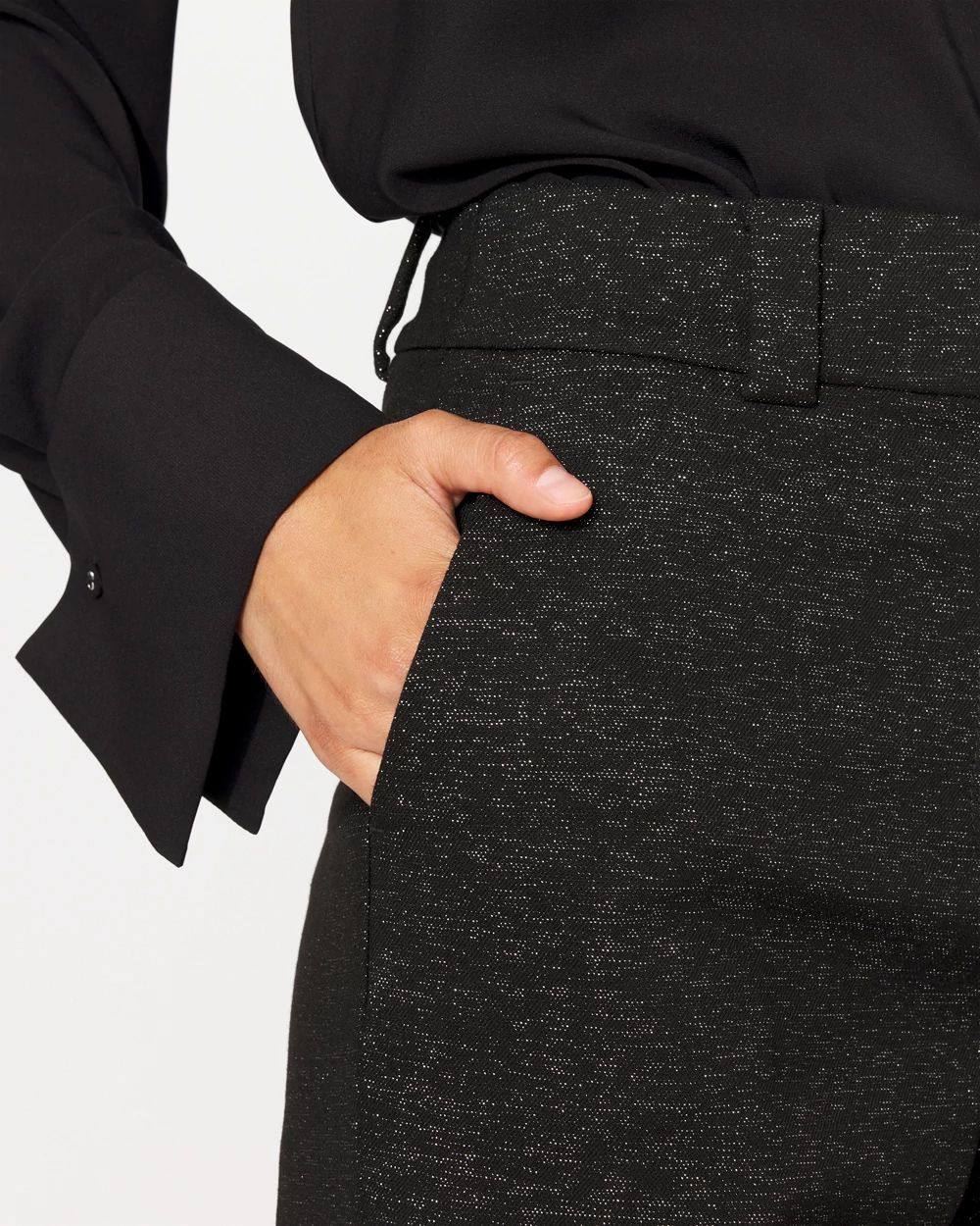 Blake Lurex Slim Boot Pant