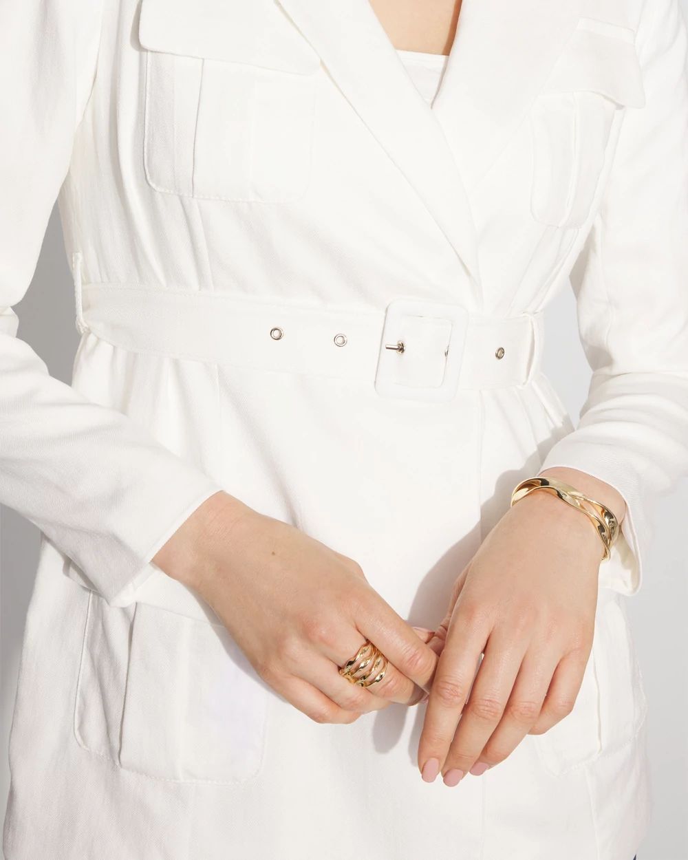 Belted Safari Jacket