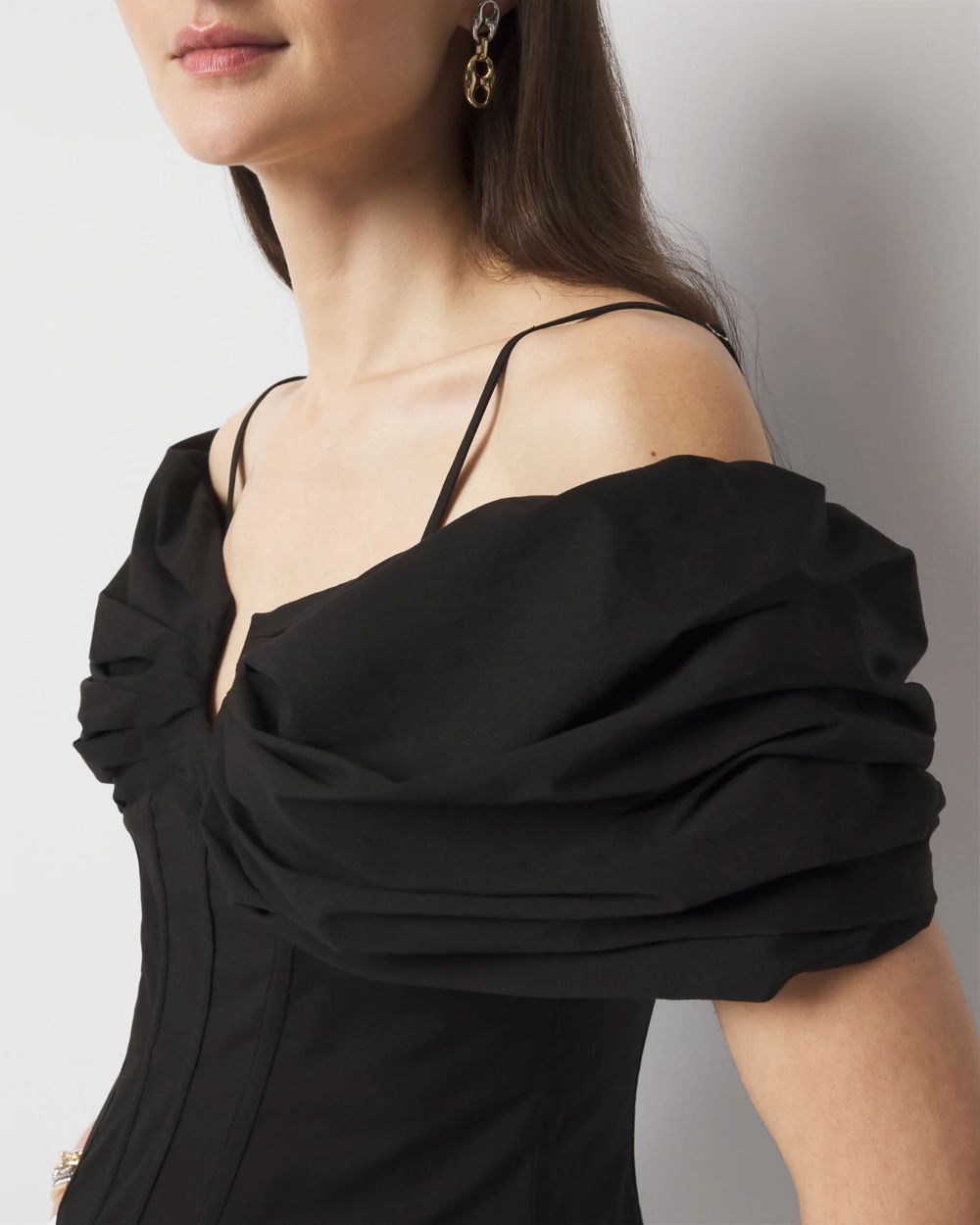 Drama Sleeve Bustier