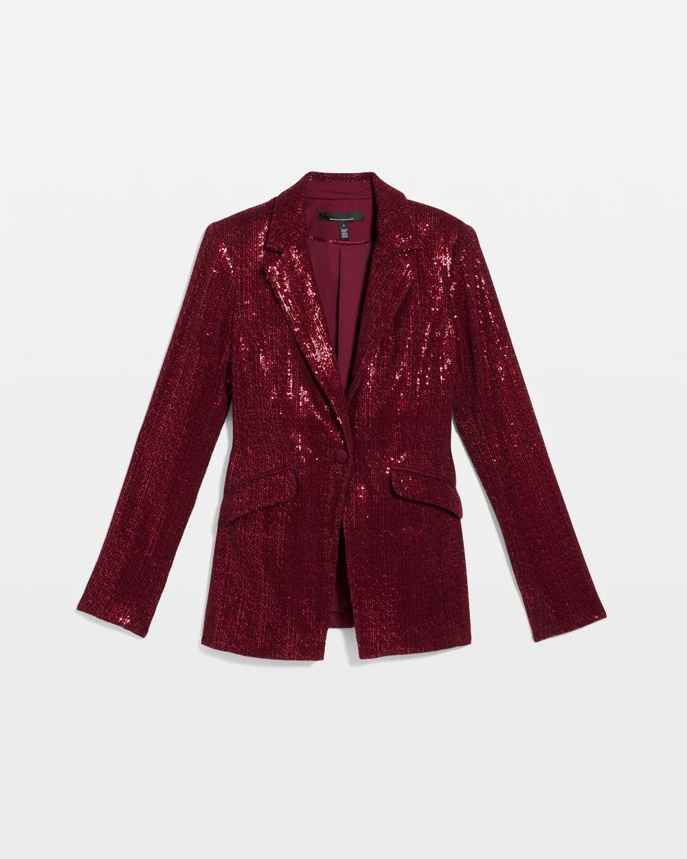 Petite WHBM®  One-Button Sequin Blazer