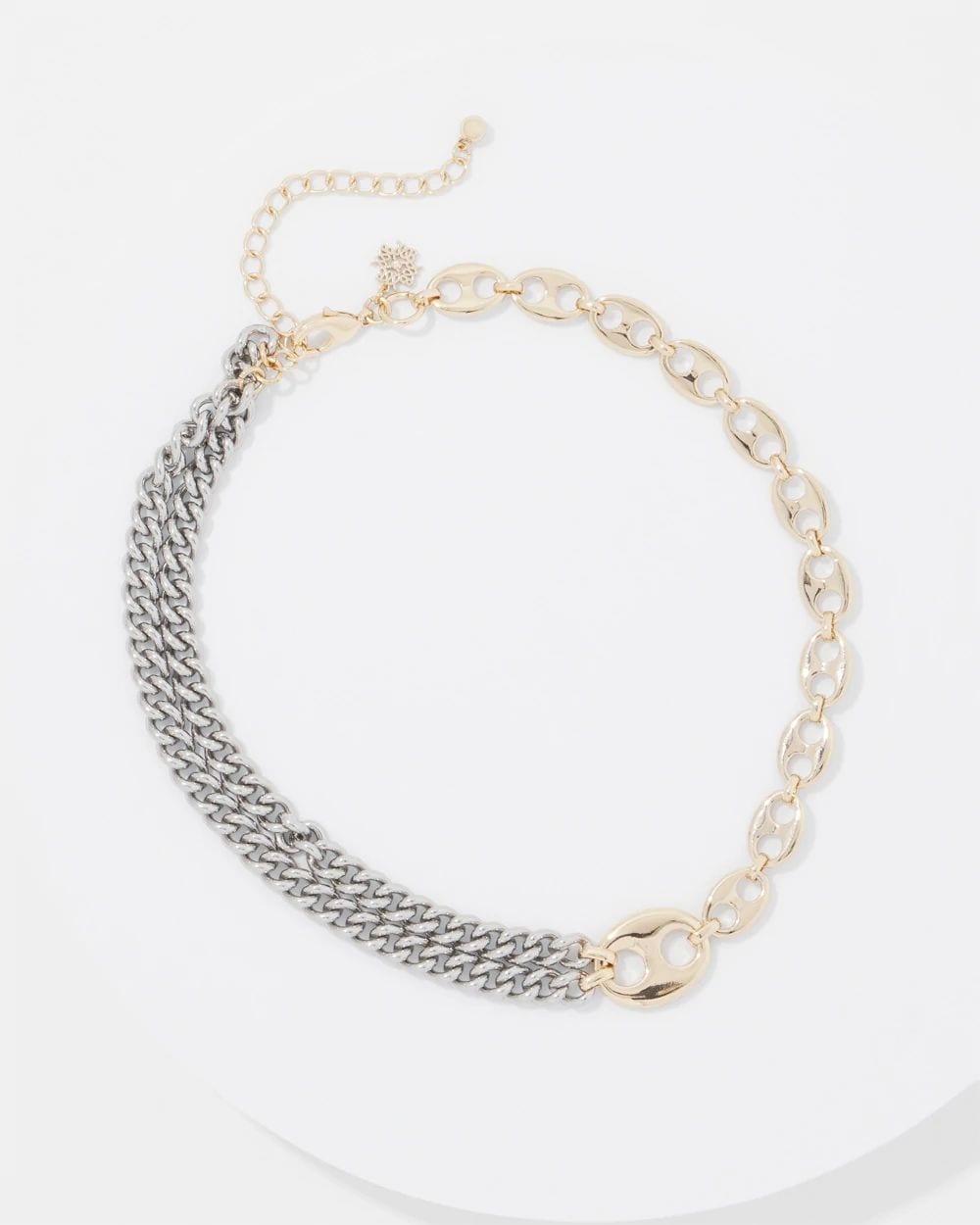 Gold + Silver Mariner Links Necklace