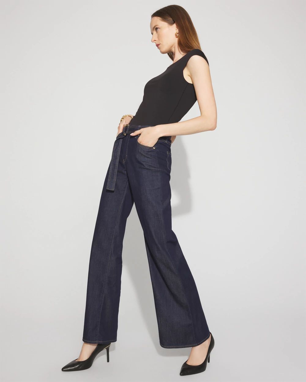 WHBM FORME™ All Ways Stretch At-The-Shoulder Top