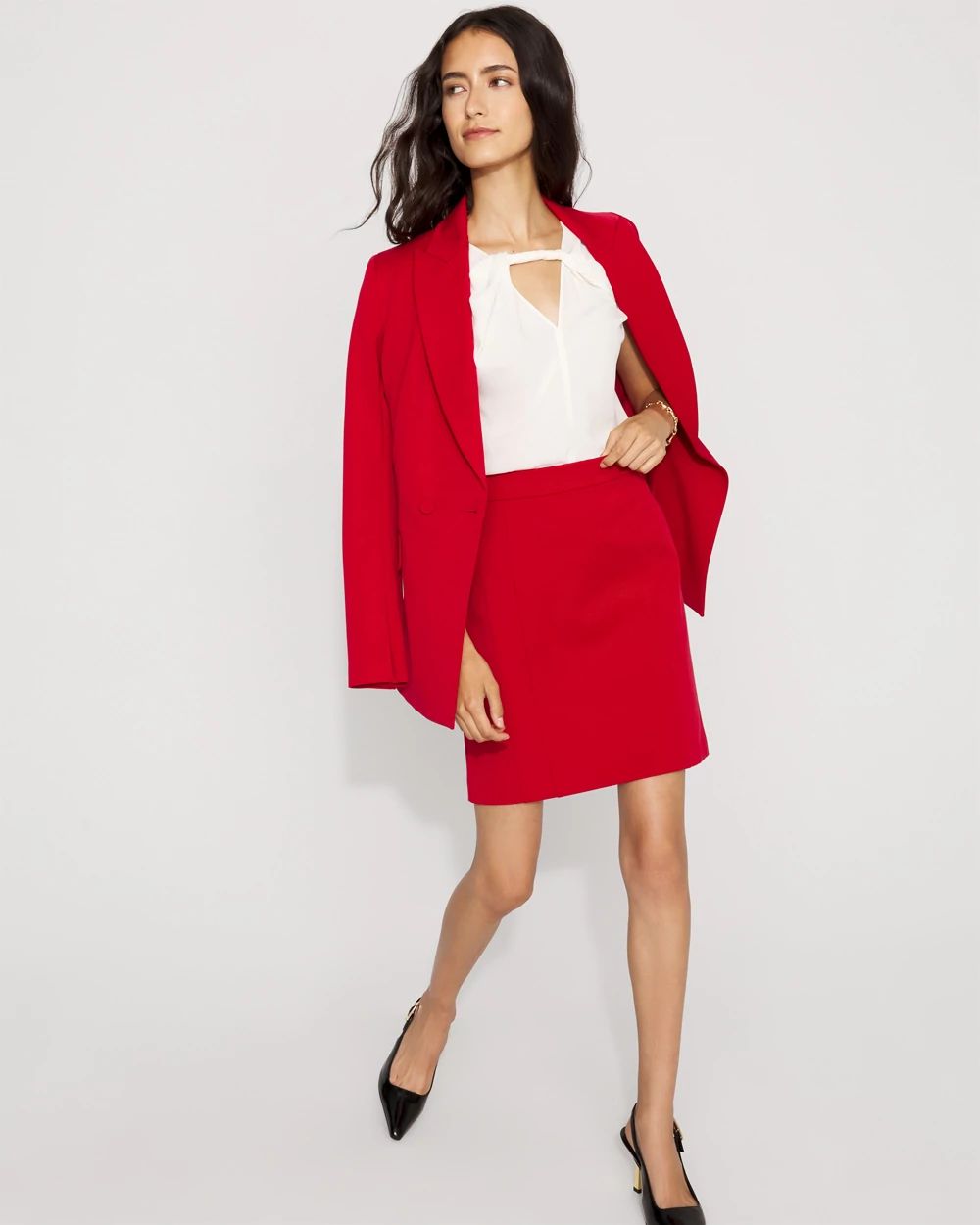 Tailored Pencil Skirt