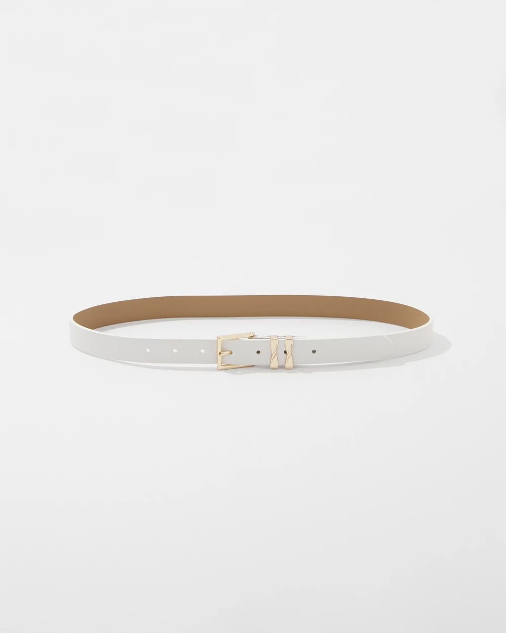 Gold Twist Pant Belt