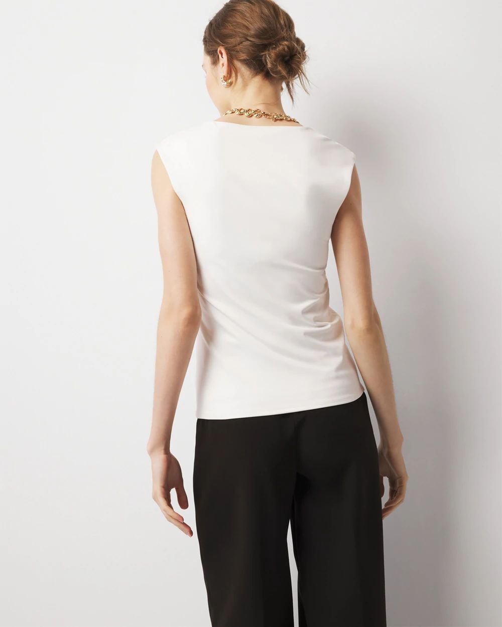 WHBM FORME™ All Ways Stretch Square Neck Top