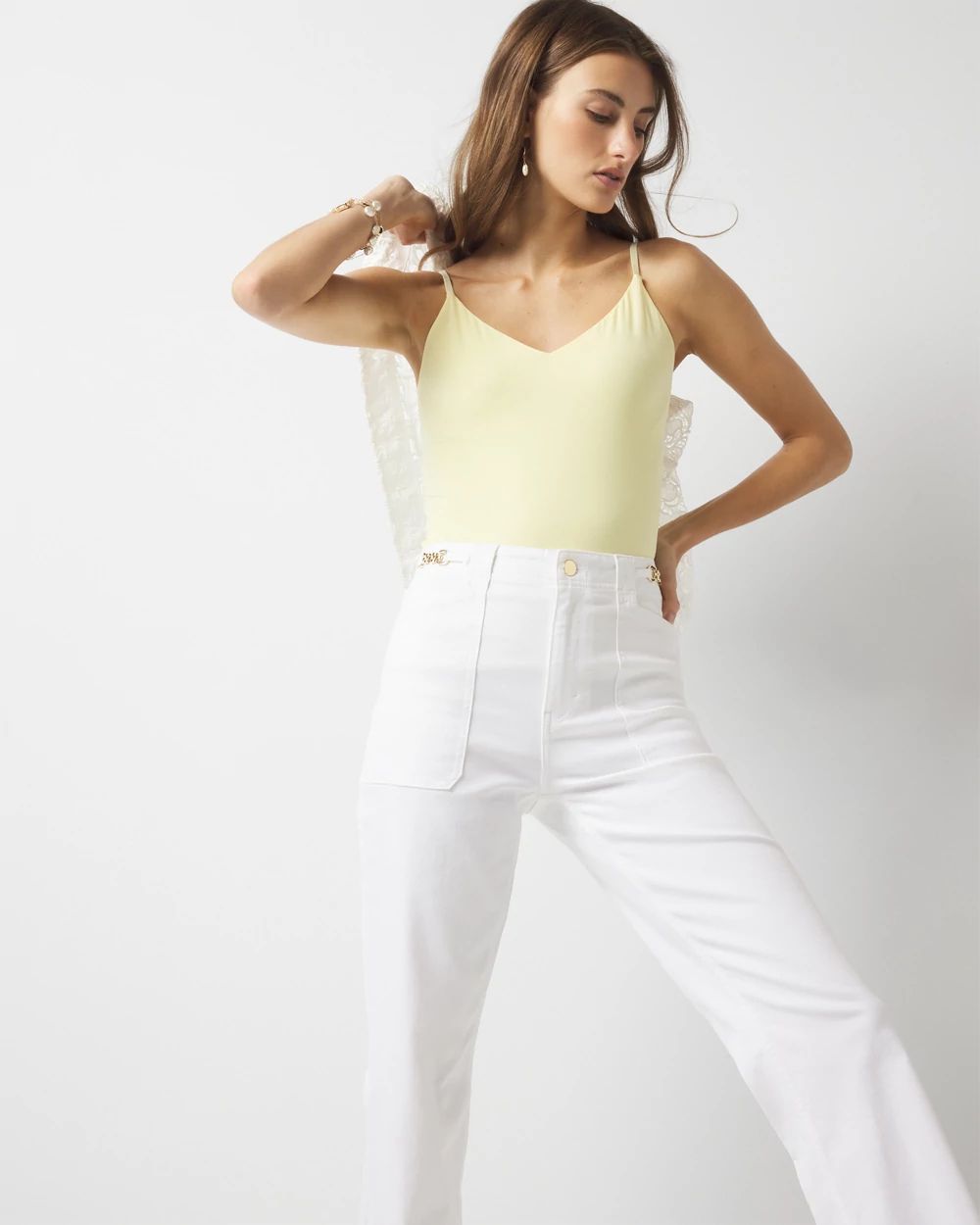 WHBM FORME™ All Ways Stretch V-Neck Cami