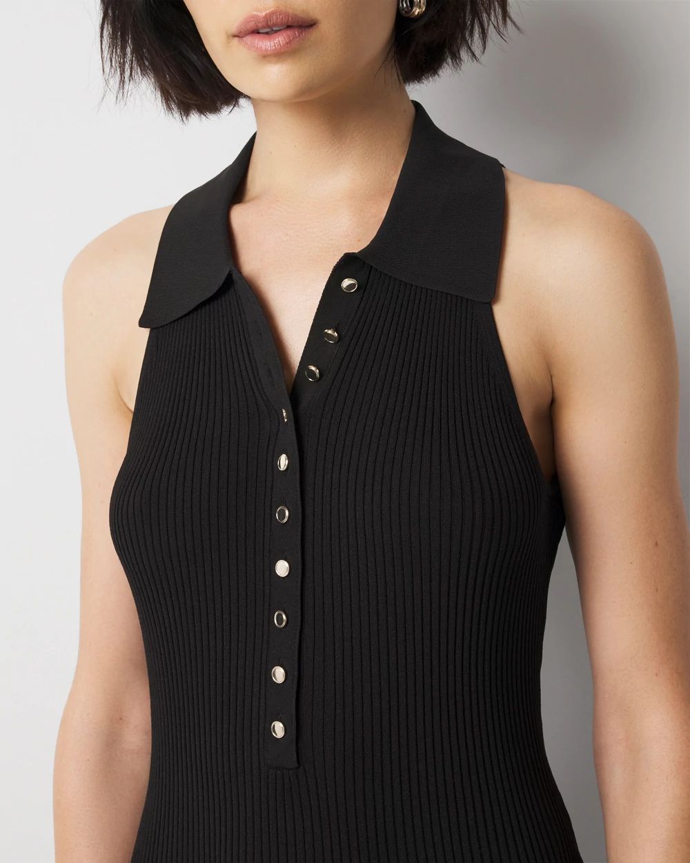 Henley Sweater Dress