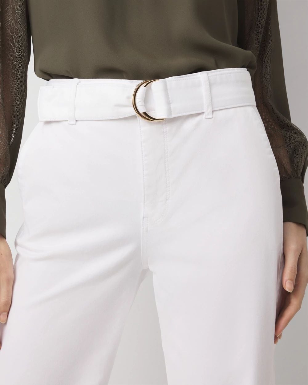 Pret High Rise Straight Ankle Pant