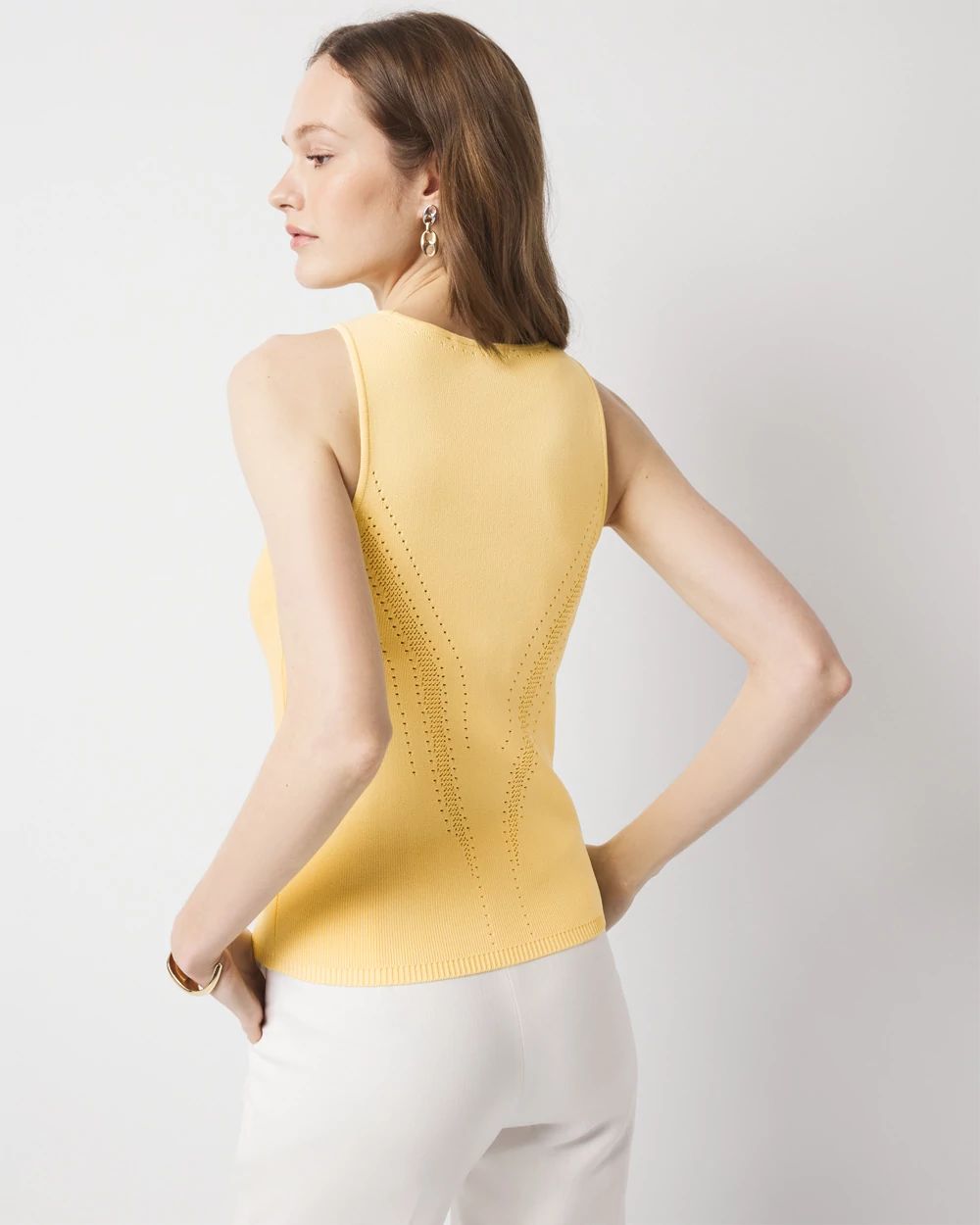 WHBM FORME™ Sculpt Stretch Sweater Tank