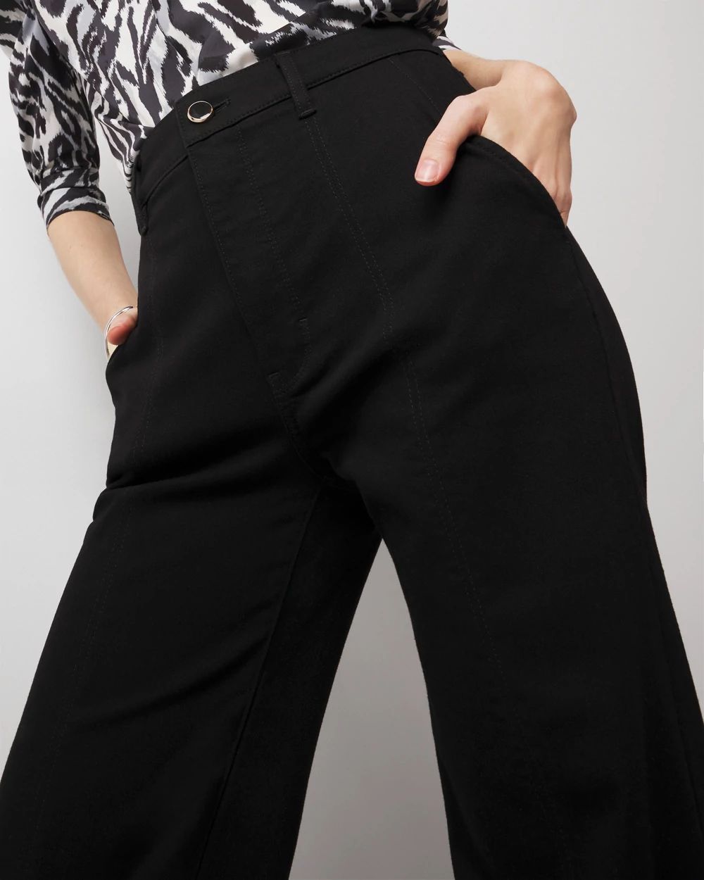 Extra High Rise Wide Leg Trouser Jeans