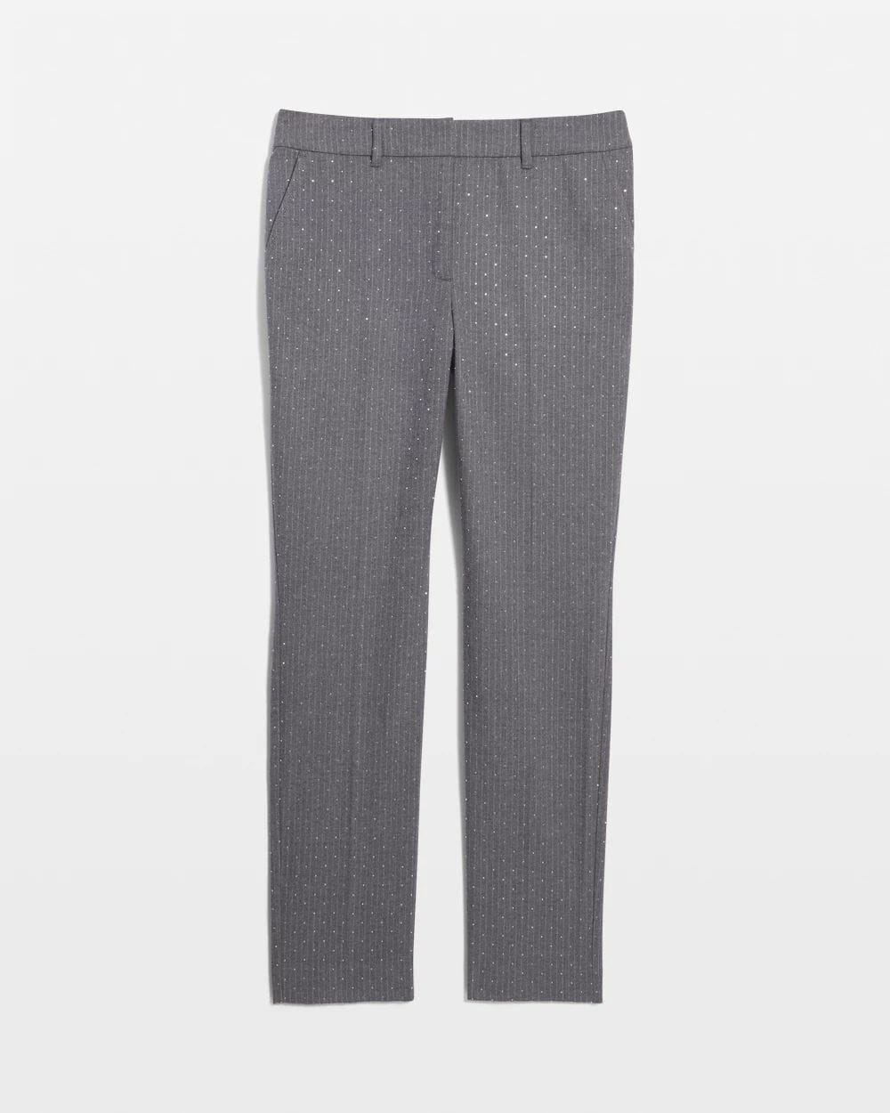 Embellished Elle Slim Ankle Pant