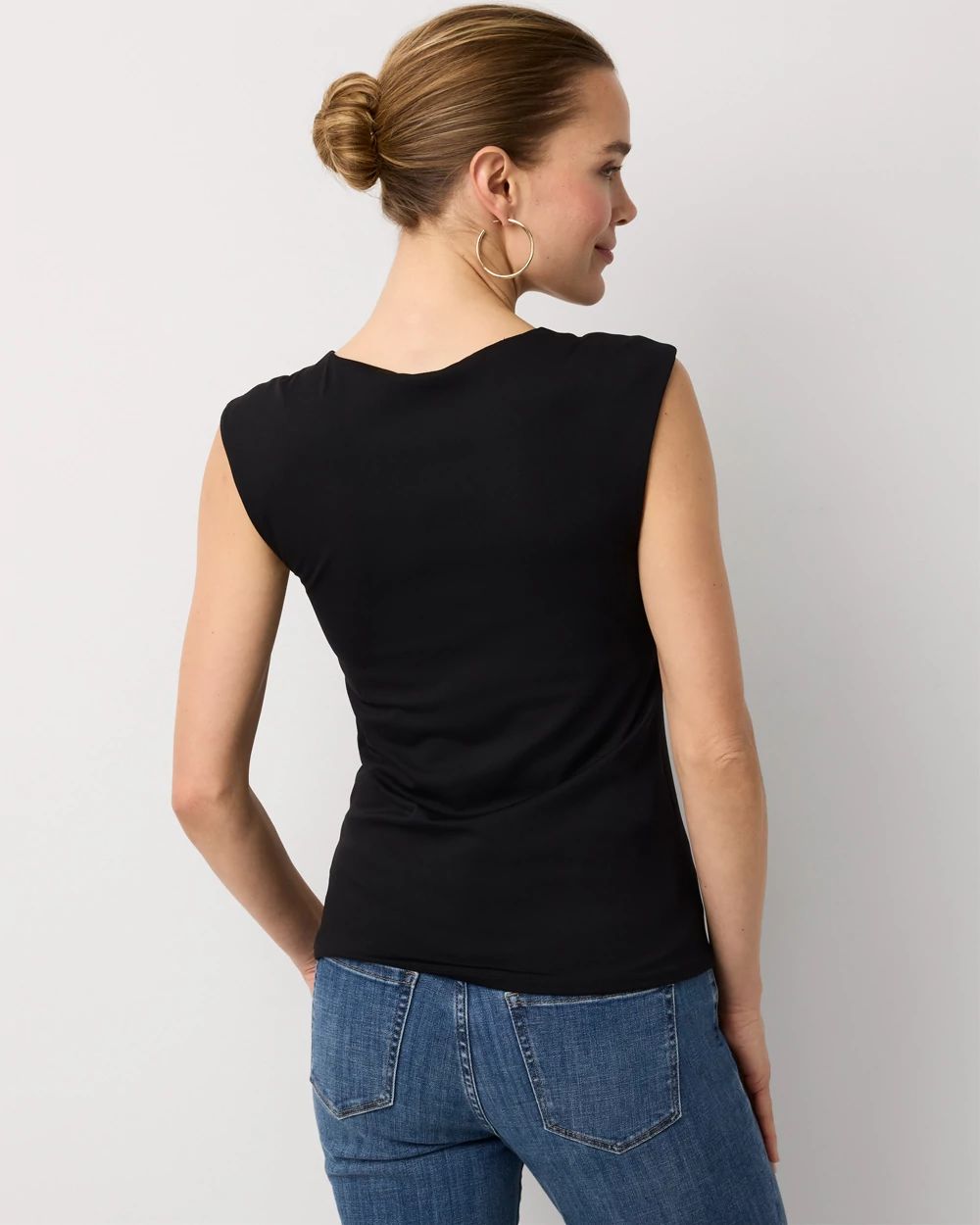 WHBM FORME™ All Ways Stretch Square Neck Top