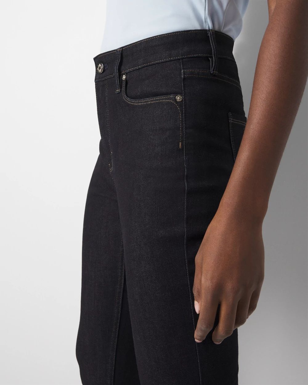 High-Rise Sculpt Skinny Ankle Jeans click to view larger image.