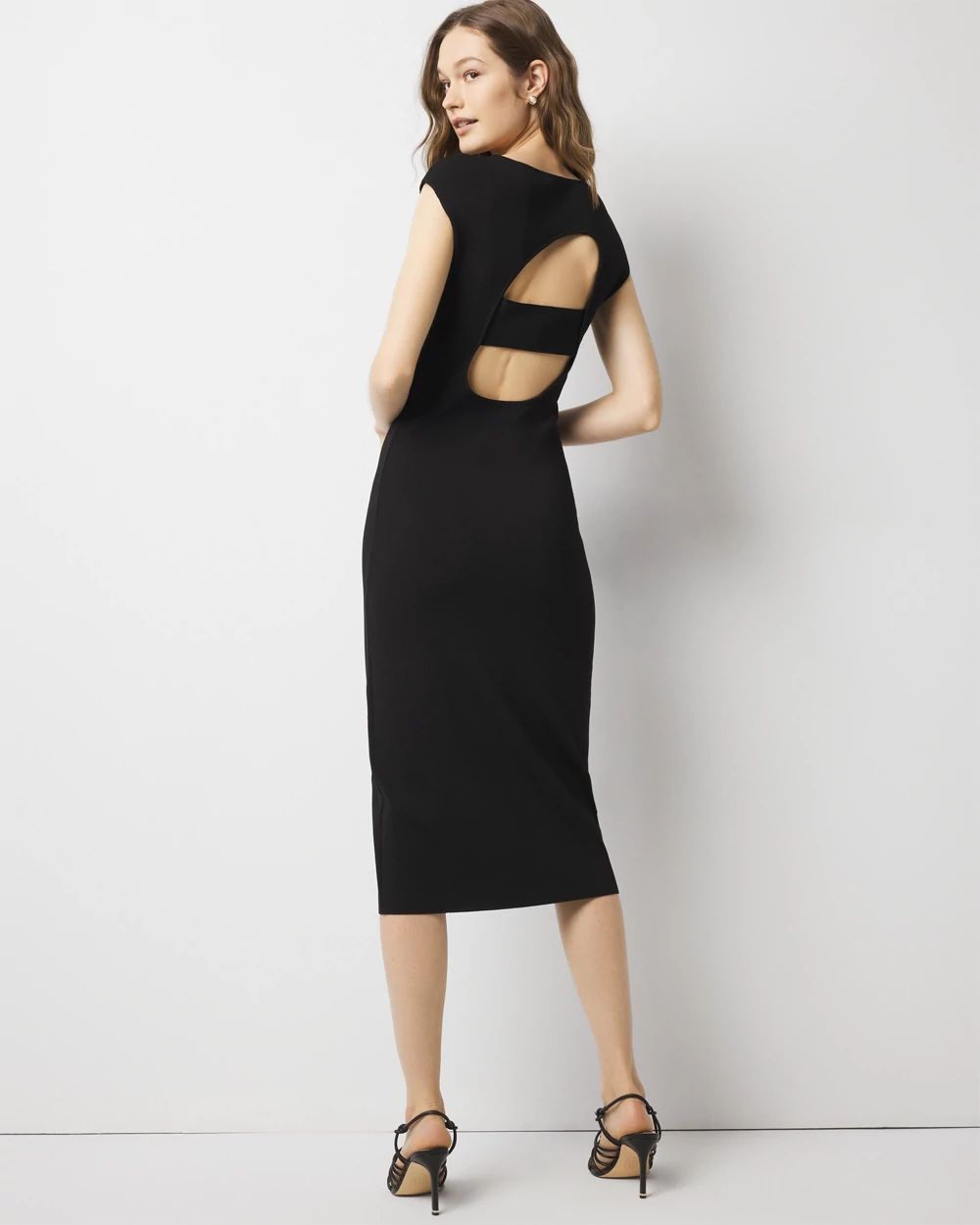 WHBM FORME™ Sculpt Stretch Backless Dress