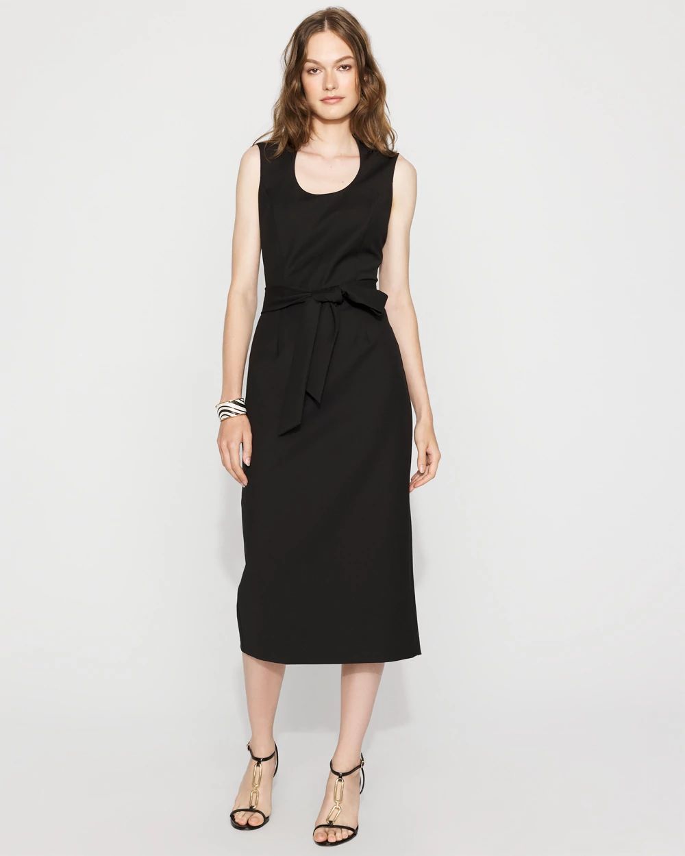 U-Neck Sheath Dress