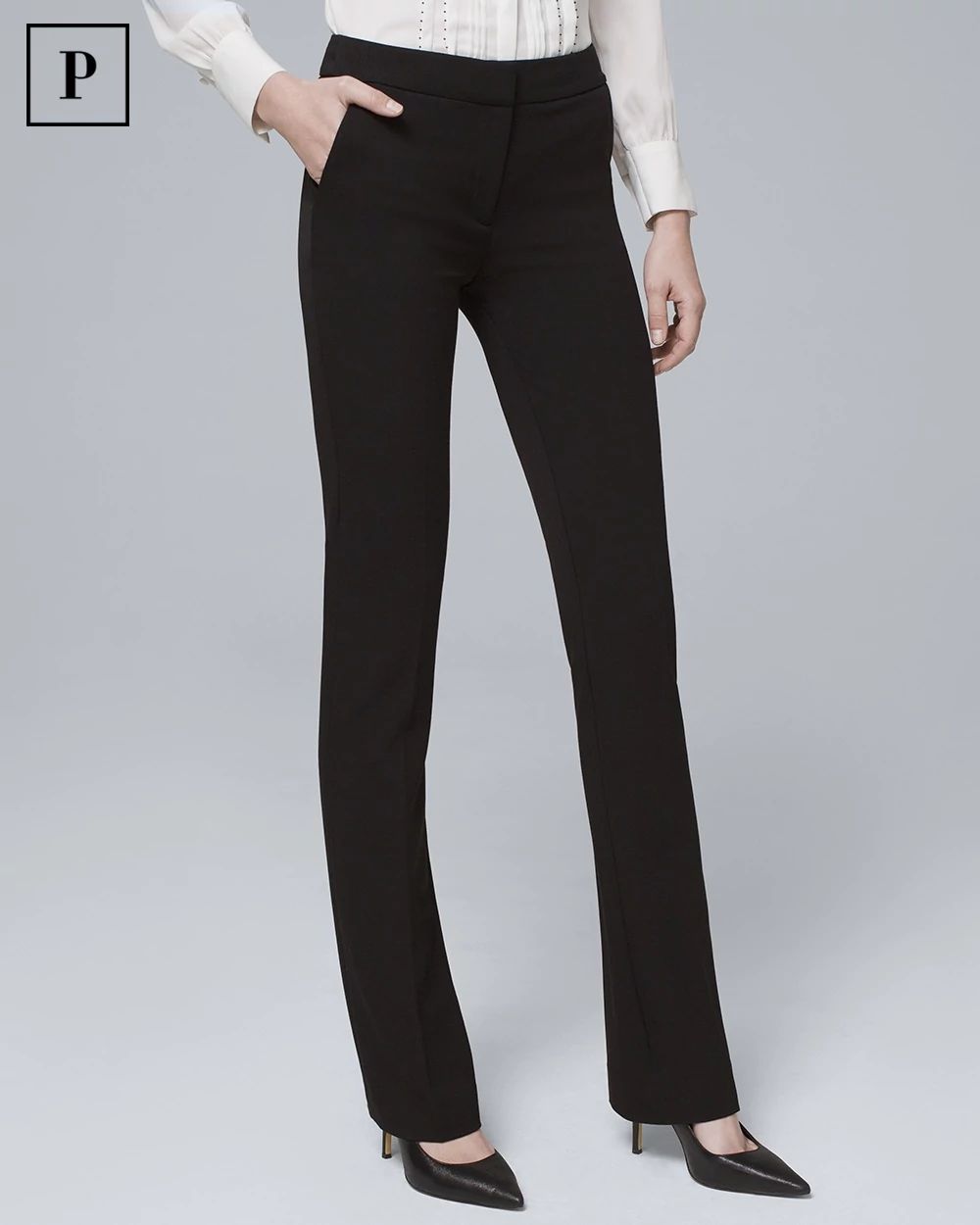 Petite All-Season Slim Pants