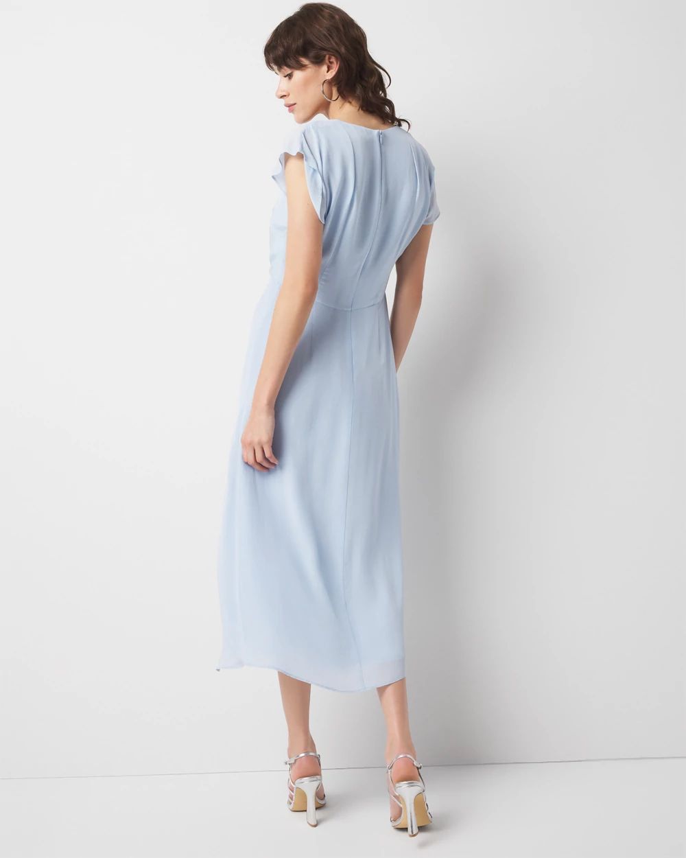Ruched Midi Dress
