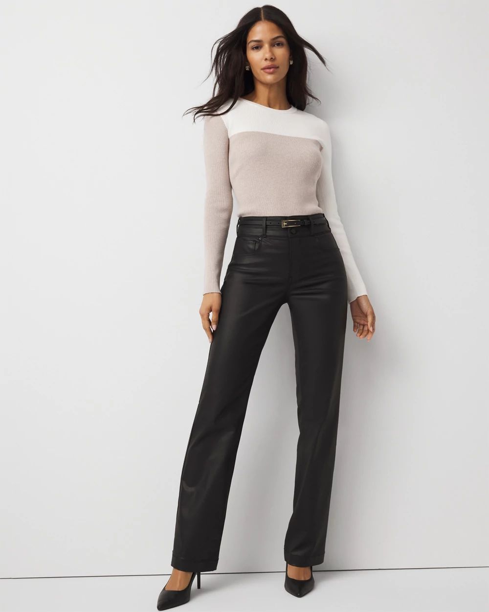 Coated Trouser Jean
