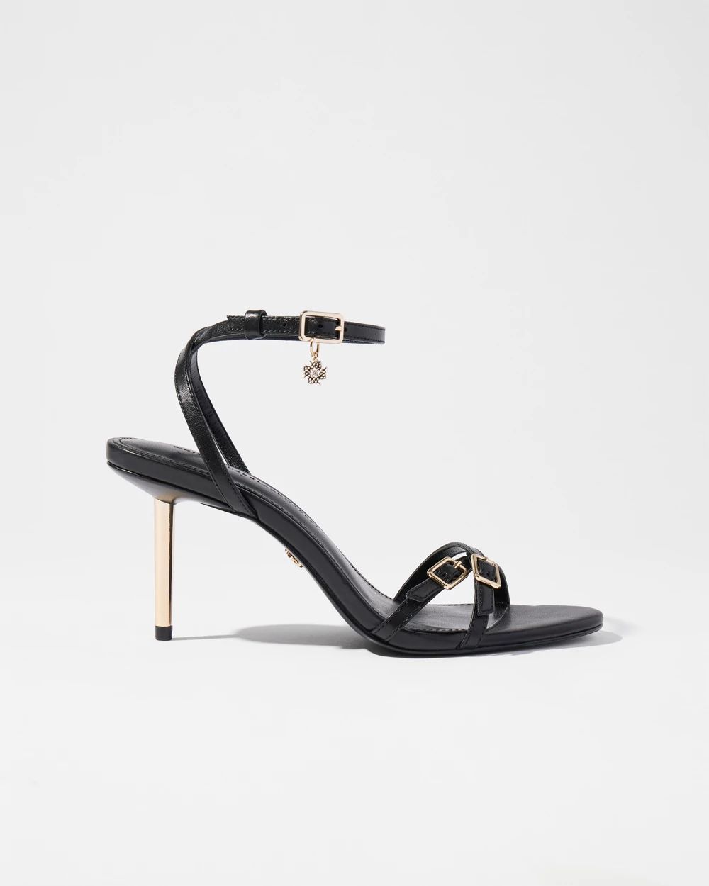 Strappy Buckle Heel