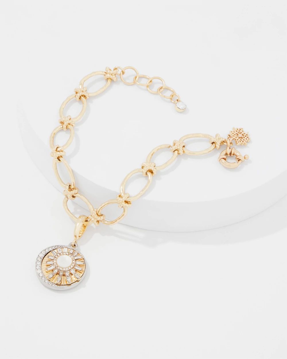 Mother of Pearl Charm Bracelet