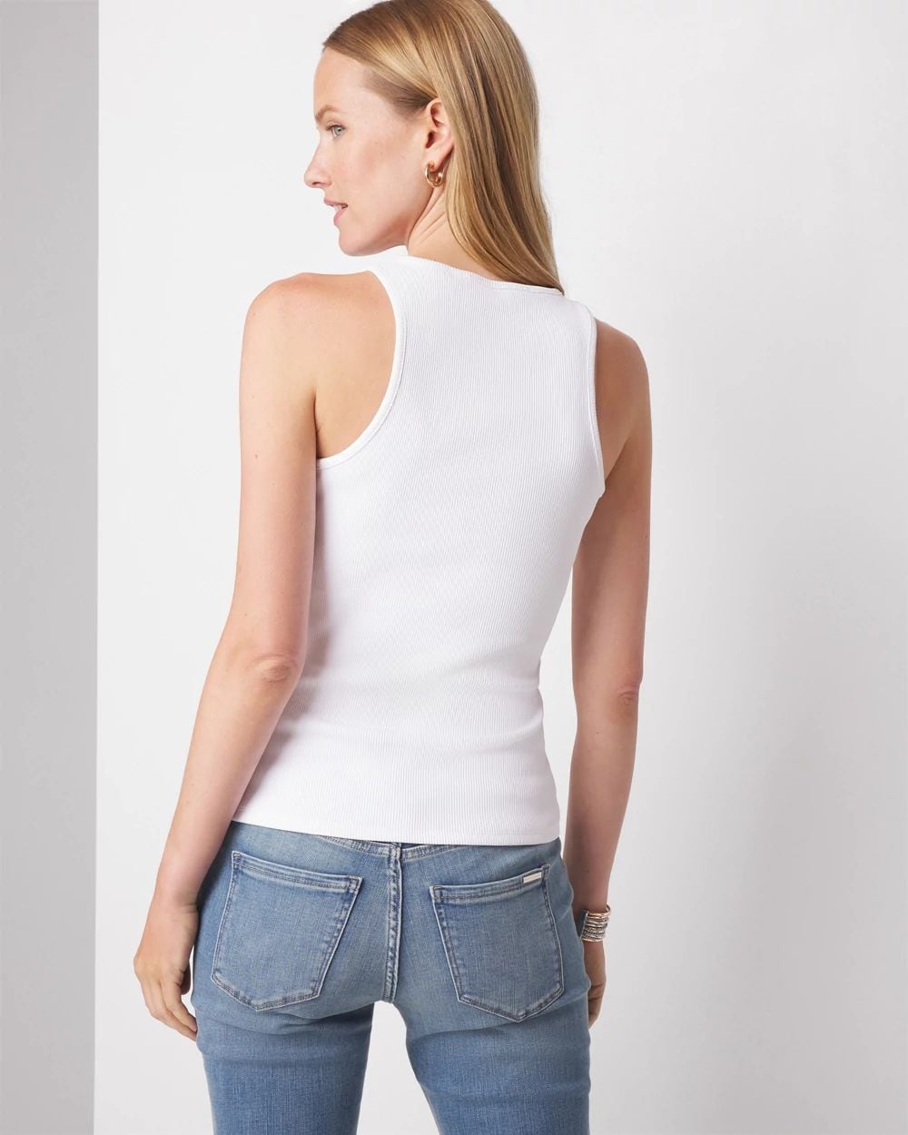 WHBM® FORME Rib Tank click to view larger image.