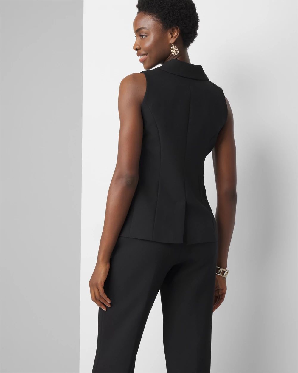 Double-Breasted Tuxedo Vest