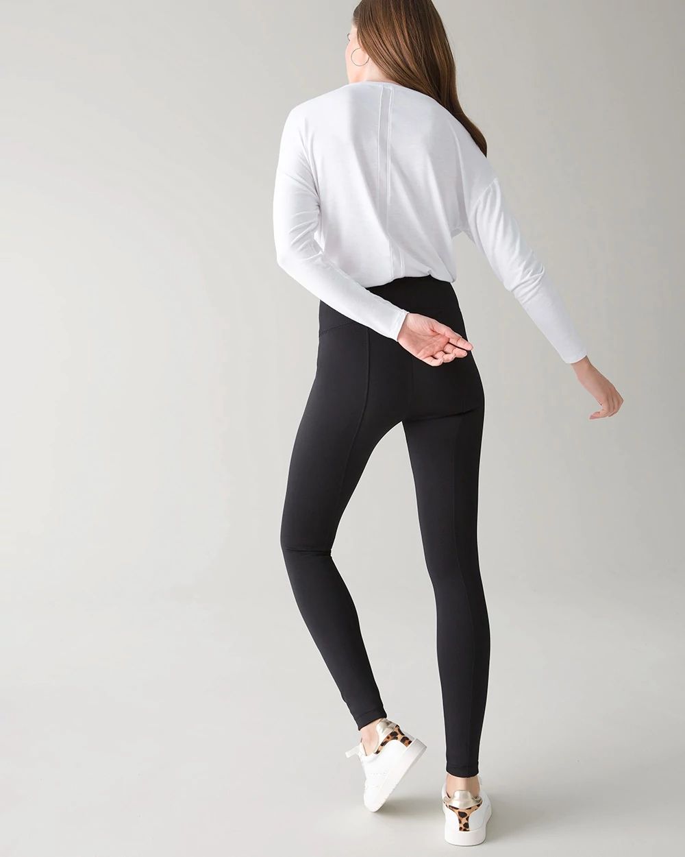 Scuba Knit WHBM Runway Leggings