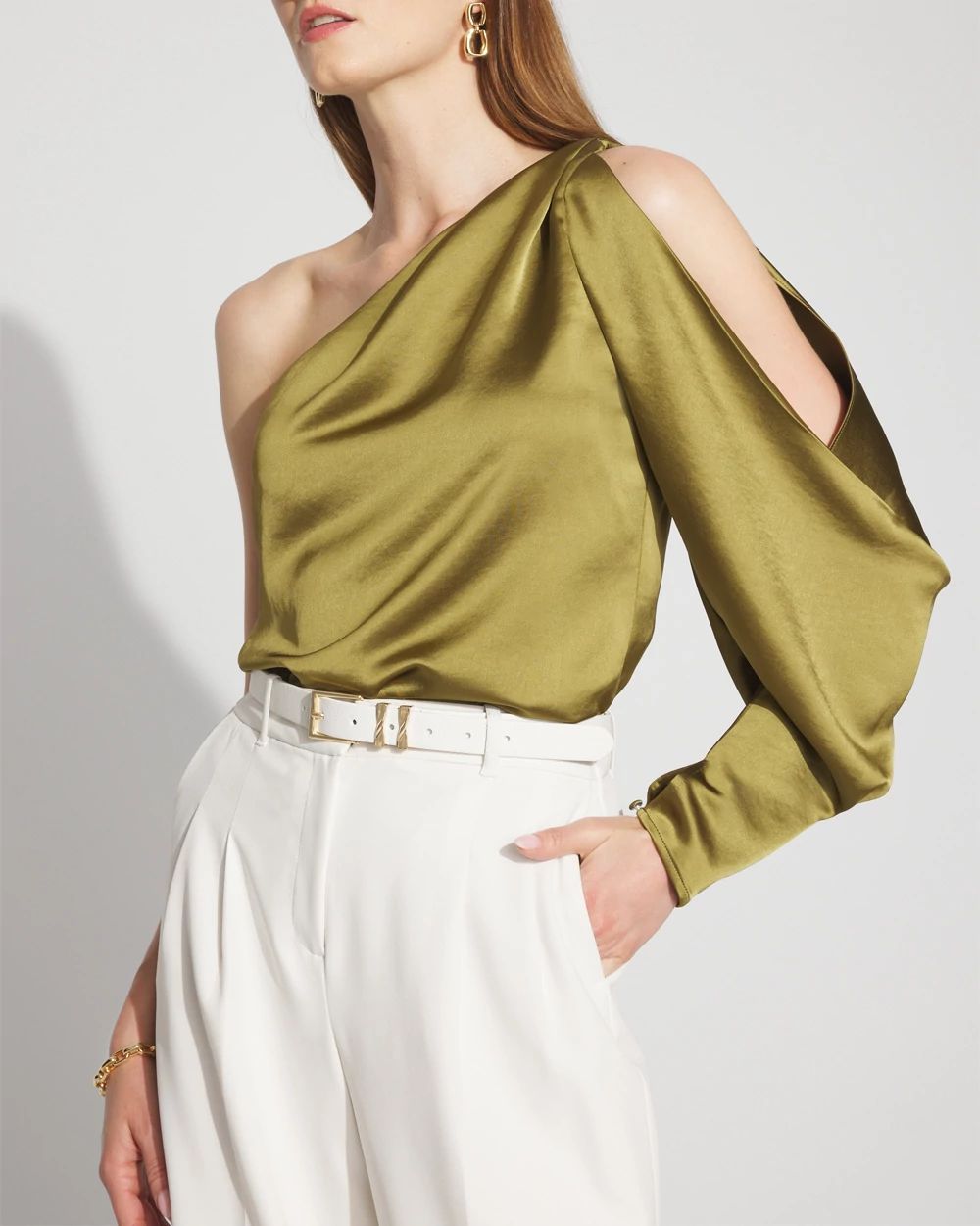 Gold Twist Pant Belt