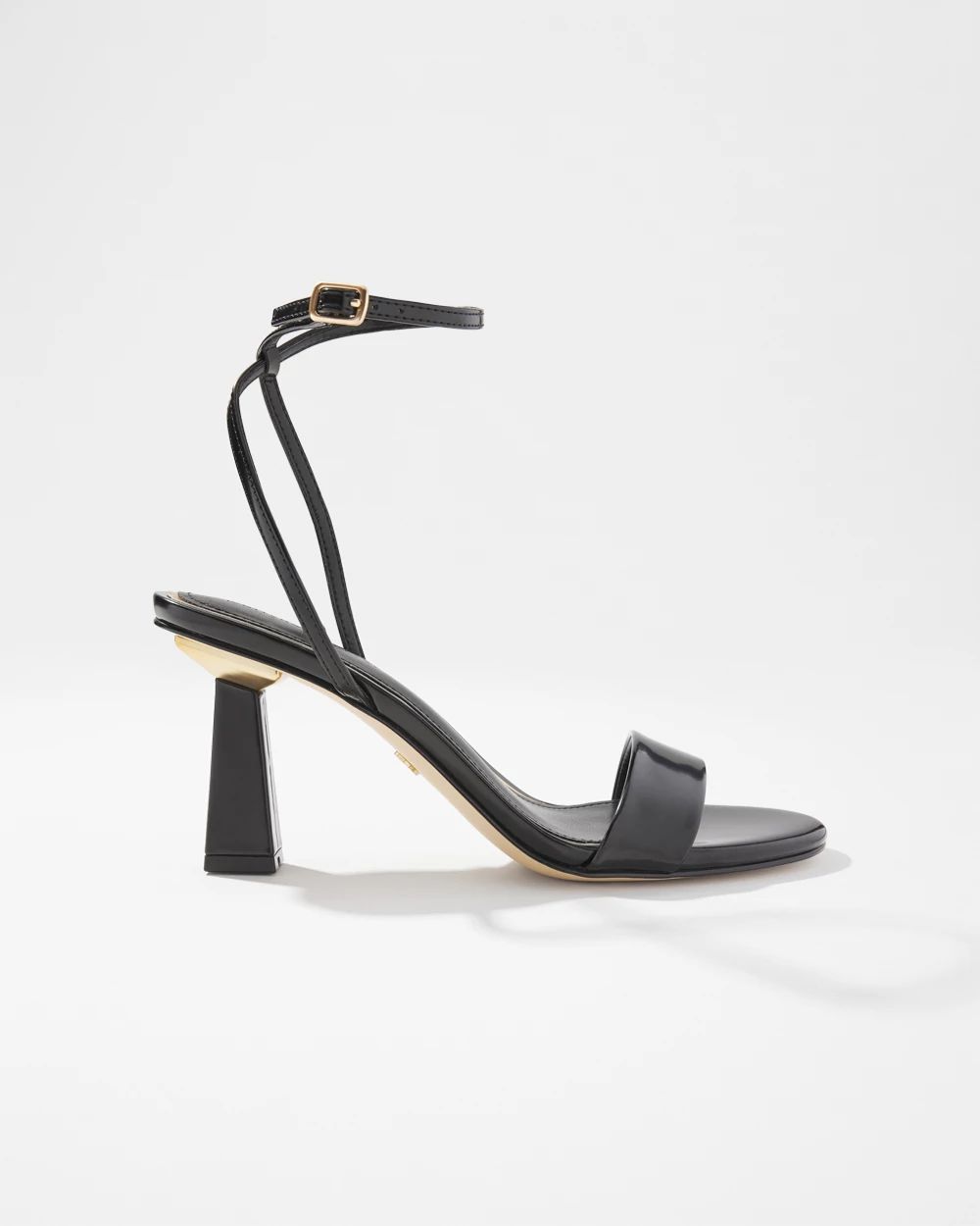 Black Heeled Sandal