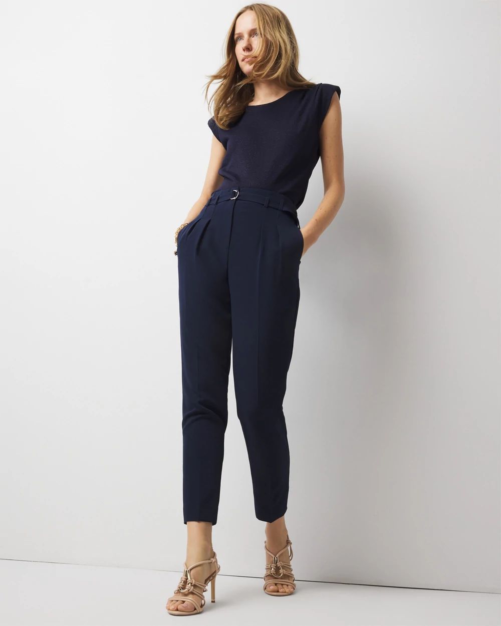 Shimmer Sweater Tank Top