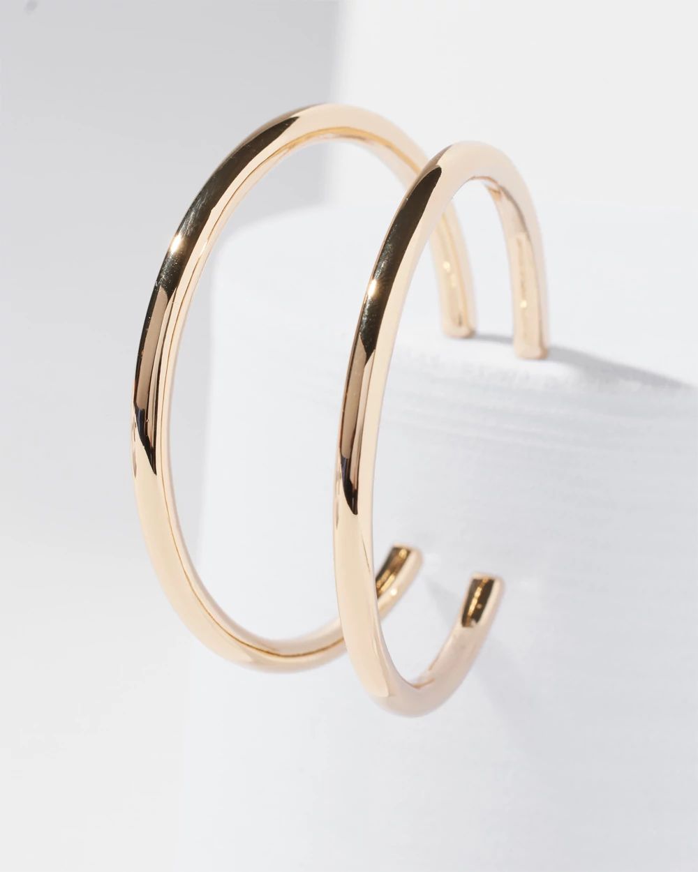 Gold Hoop Earrings
