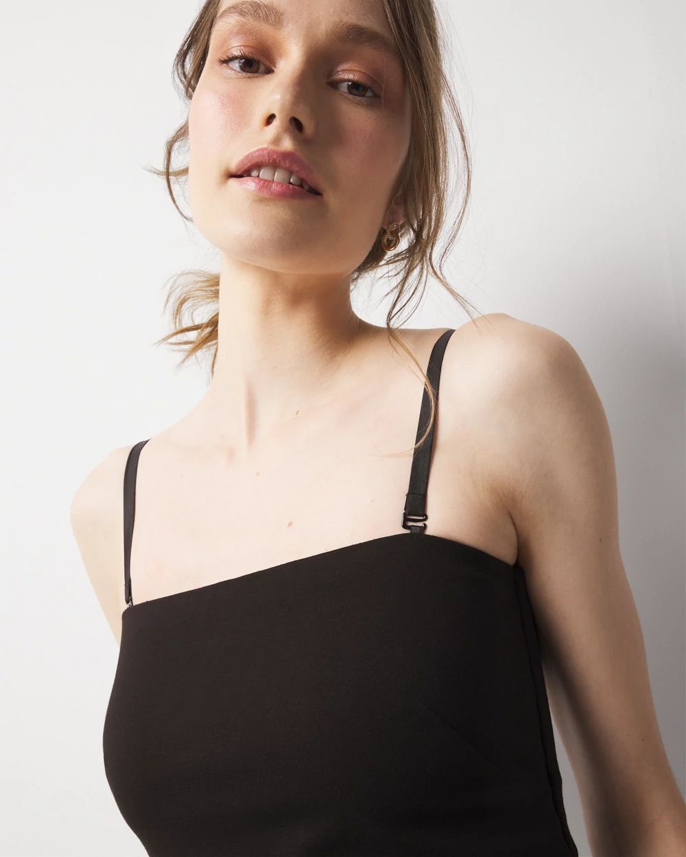 Strapless Midi Dress