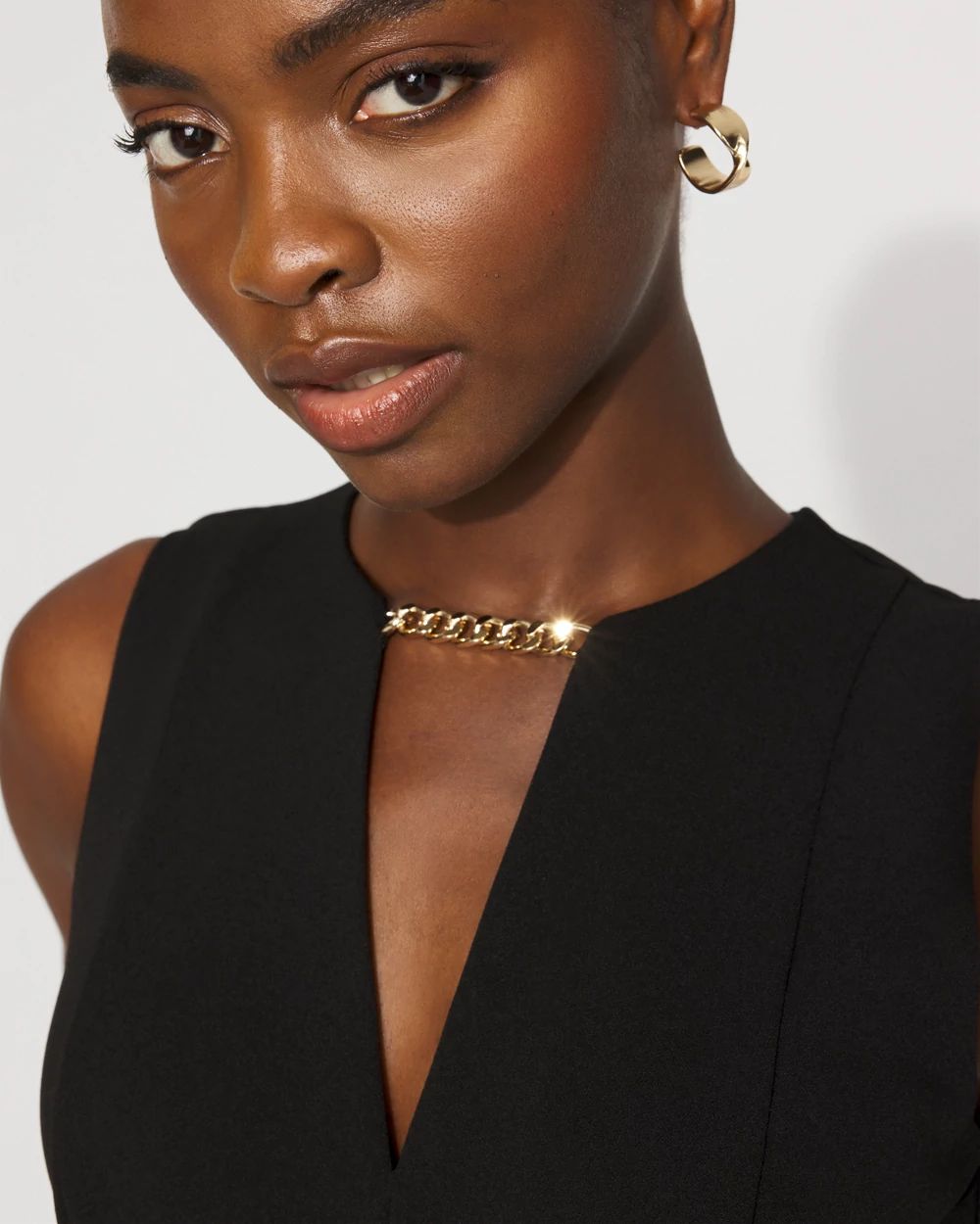 Chain Detail Jumpsuit