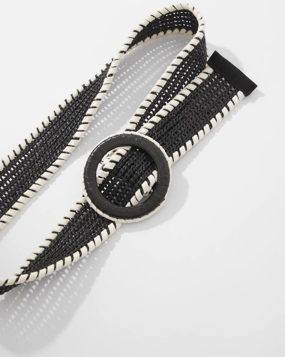 Raffia Whipstitch Belt