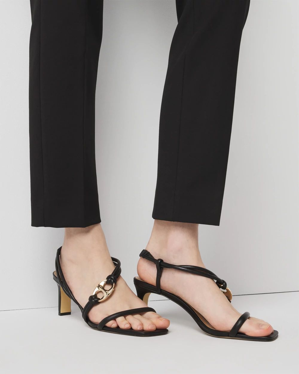 WHBM® Elle Slim Ankle Comfort Stretch Pant click to view larger image.