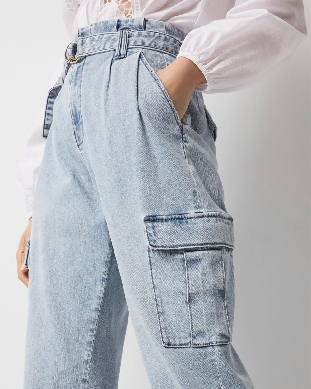 Extra High-Rise Cargo Jean