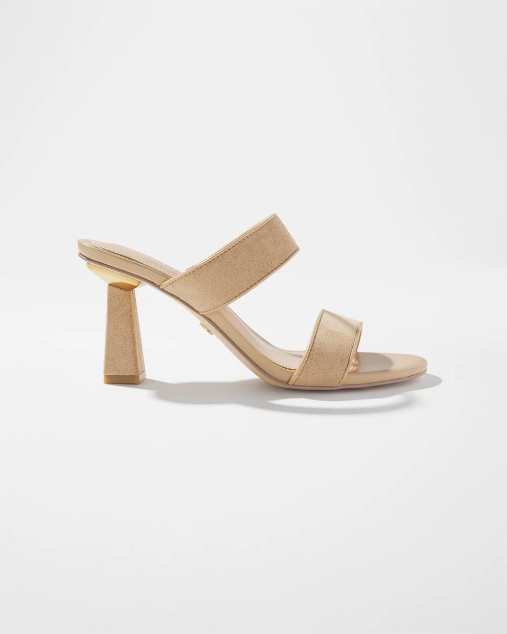 Double Strap Heeled Sandal